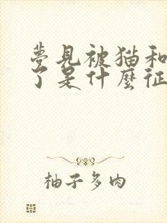 梦见被猫和狗咬了是什么征兆