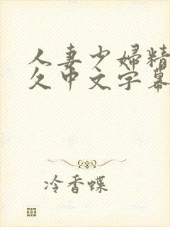 人妻少妇精品久久中文字幕