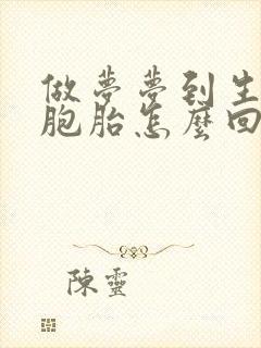 做梦梦到生了双胞胎怎么回事