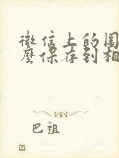 微信上的图片怎么保存到相册