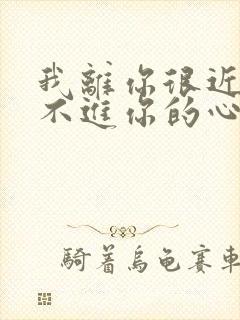 我离你很近却走不进你的心什么歌