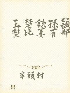 王楚钦孙颖莎混双比赛有哪些