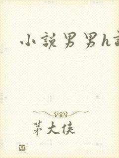 小说男男h调教