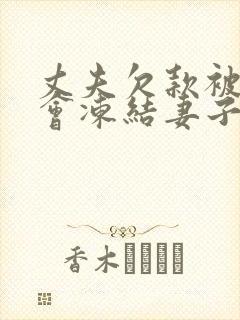 丈夫欠款被起诉会冻结妻子财产吗