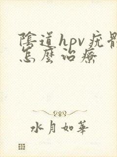 阴道hpv疣体怎么治疗