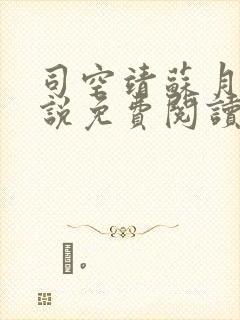 司空靖苏月汐小说免费阅读全文