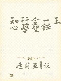 知行合一王阳明心学圣铎