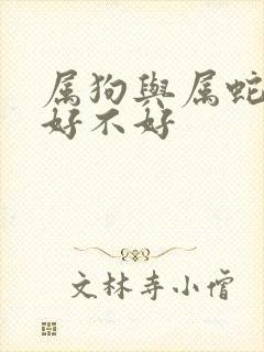 属狗与属蛇婚配好不好