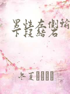 男性左侧输尿管下段结石