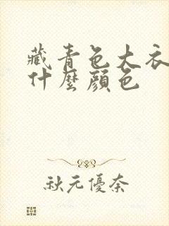 藏青色大衣内搭什么颜色