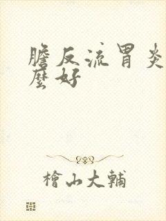 胆反流胃炎吃什么好