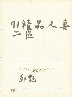 91精品人妻一二区