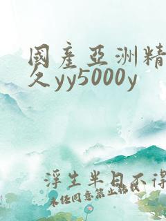 国产亚洲精品久久yy5000y
