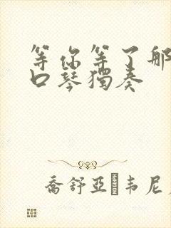 等你等了那么久口琴独奏