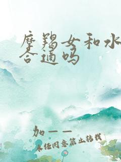 摩羯女和水瓶男合适吗