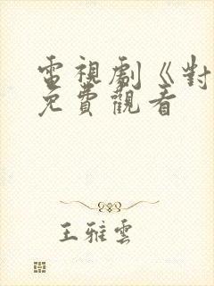 电视剧《对手》免费观看