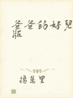 爸爸的好儿子原版