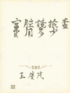 宫腔镜检查手术费用多少