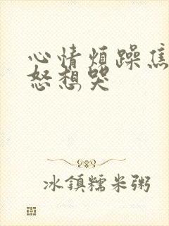 心情烦躁焦虑易怒想哭