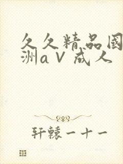 久久精品国产亚洲a∨成人