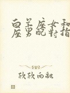 白羊座女和处女座男配对指数是多少