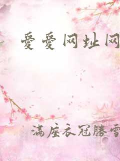 爱爱网址网站