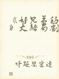 《好兄弟的母亲》大结局剧情解析