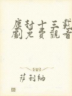 尘封十三载电视剧免费观看完整版24