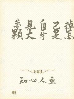 梦见自己掉了一颗大牙是怎么回事