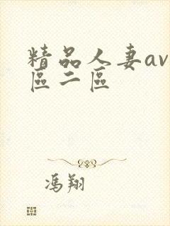 精品人妻av一区二区