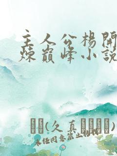 主人公杨开的武炼巅峰小说