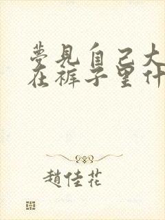 梦见自己大便拉在裤子里什么意思