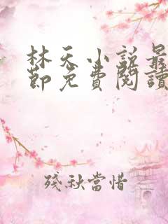 林天小说最新章节免费阅读全文