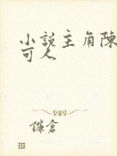 小说主角陈南朱可人