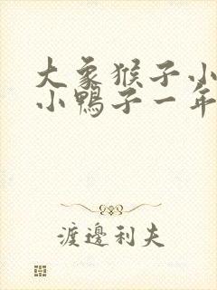 大象猴子小熊救小鸭子一年级