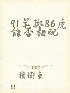 91羊与86虎能否相配