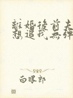 离婚后前夫总是想追我无弹窗