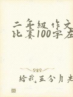 二年级作文拔河比赛100字左右