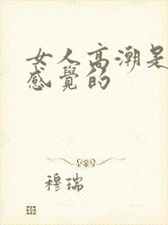 女人高潮是什么感觉的