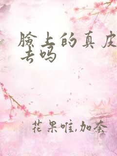 脸上的真皮斑能去吗