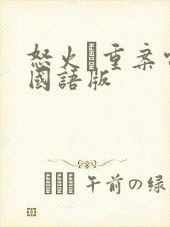 怒火·重案电影国语版