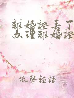 离婚证丢了怎么办理离婚证