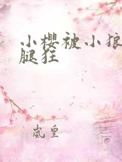 小樱被小狼扒开腿狂