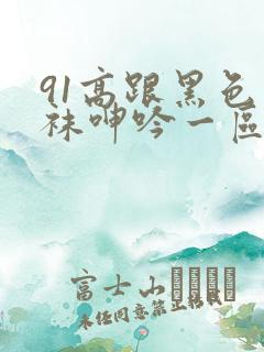 91高跟黑色丝袜呻吟一区二区