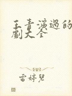 王青演过的电视剧大全