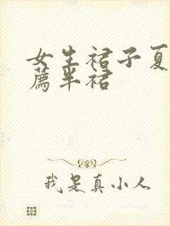 女生裙子夏季推荐半裙