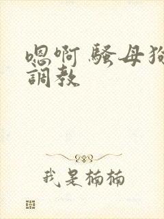 嗯啊 骚母狗 调教