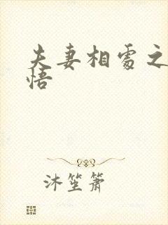 夫妻相处之道感悟