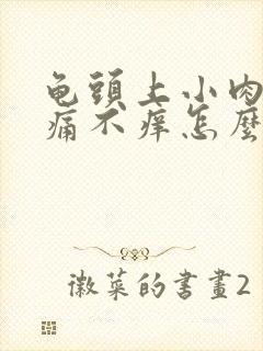 龟头上小肉粒不痛不痒怎么治