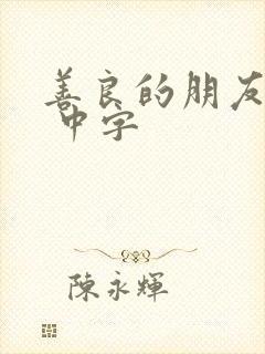 善良的朋友妻子 中字